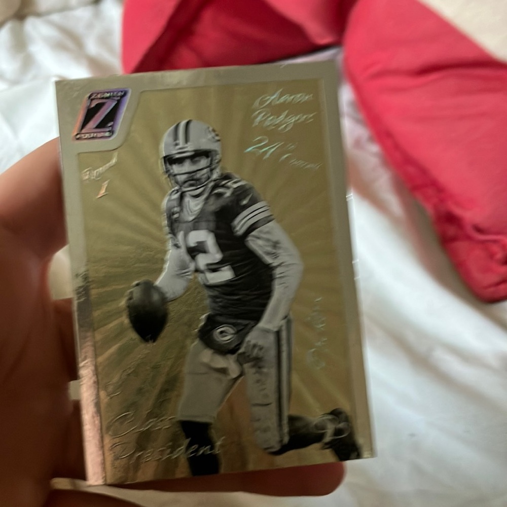 Aaron Rodgers gold card